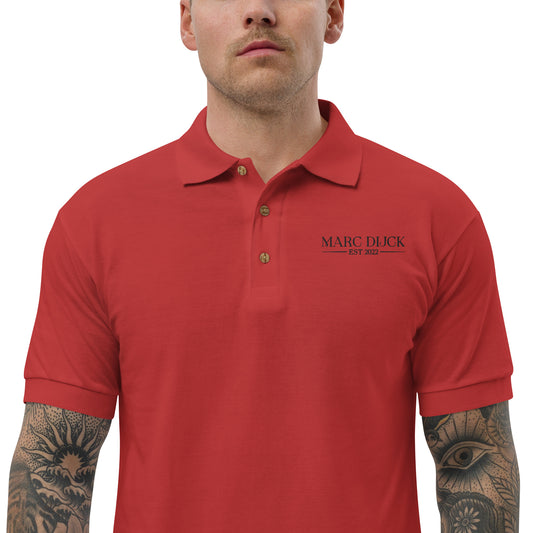 Polo Shirt Red - Black logo