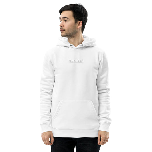 Hoodie White - White logo