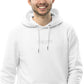 Hoodie White - White logo